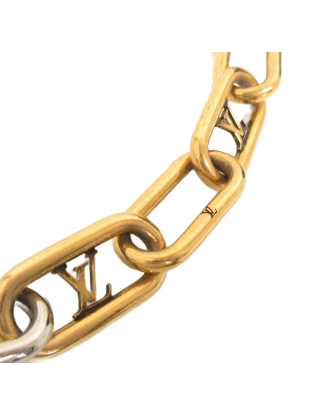 Louis Vuitton Collier Signature Chain Monogram Necklace Multicolor - Picture 6 of 8